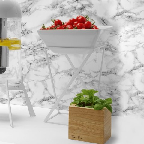 Miska kW adratowa z Melaminy Biała 190x190x(H)90 mm | FINE DINE 779637