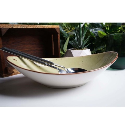 Miska Łódka Olive 250x160 mm | FINE DINE 778012