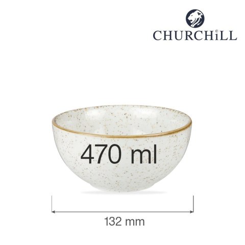 Miska Stonecast Barley White 470 ml, 132 mm Churchill