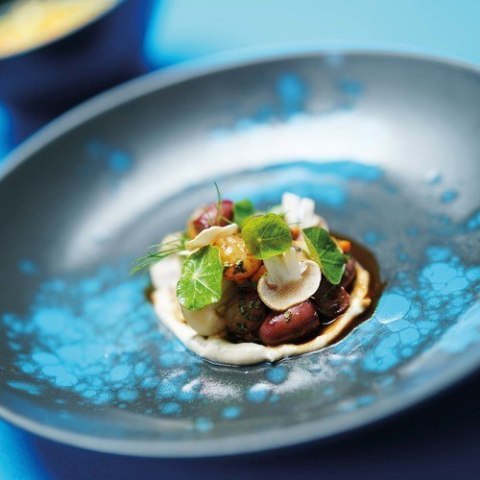 Miska Płytka Flora 200 mm | FINE DINE 780848