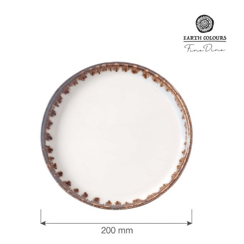 Miska Płytka Vanilla 200 mm | FINE DINE 781470