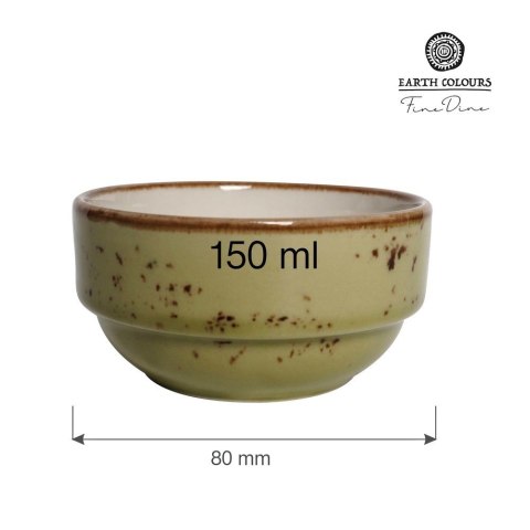 Miska Sztaplowana Olive 80 mm 150 ml | FINE DINE 769980
