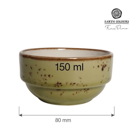 Miska Sztaplowana Olive 80 mm 150 ml | FINE DINE 769980