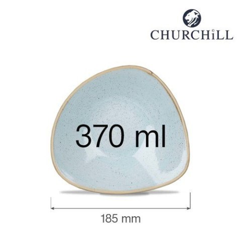 Miska trójkątna Stonecast Duck Egg Blue 370 ml Churchill