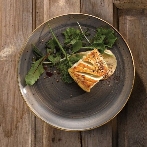 Miska trójkątna Stonecast Peppercorn Grey 370 ml Churchill