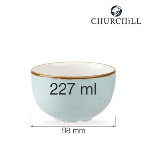Miska/cukiernica Stonecast Duck Egg Blue 227 ml, 98 mm Churchill