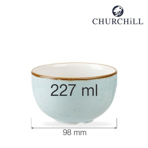 Miska/cukiernica Stonecast Duck Egg Blue 227 ml, 98 mm Churchill