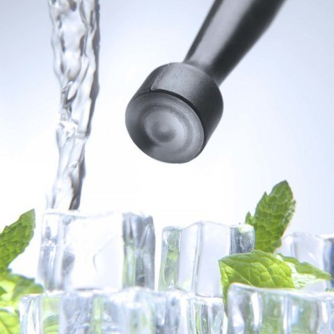 Muddler z Tworzywa Moździerz Gładki Czarny Ø34x207mm | BAR UP 596944