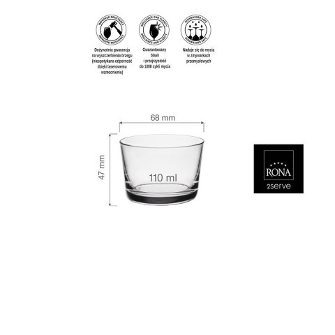 Naczynie na finger food Bodega, 110ml RONA