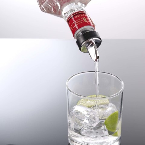 Nalewak Barmański Chromowany - Zestaw 6 Szt. | BAR UP 599372