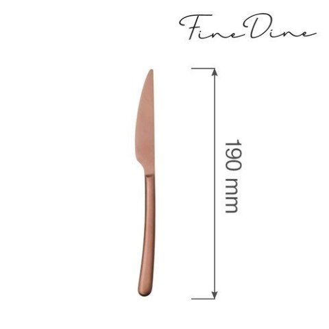 Nóż Deserowy Amarone Bronze 190 mm | FINE DINE 764947
