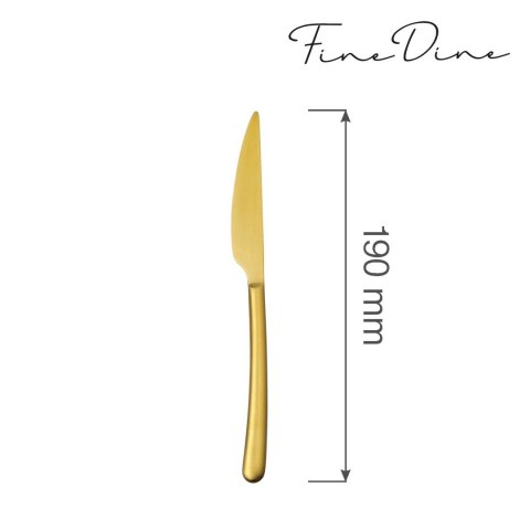 Nóż Deserowy Amarone Gold 190 mm | FINE DINE 764374