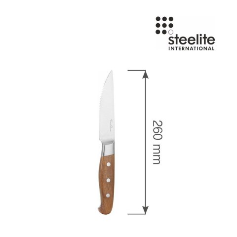 Nóż do Steków Jumbo Mykonos - Zestaw 6 Szt. | FINE DINE 782873