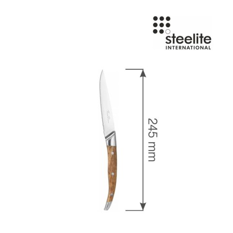 Nóż do Steków i Pizzy Mykonos - Zestaw 6 Szt. | FINE DINE 782866