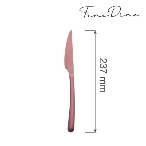 Nóż Stołowy Amarone Bronze 237 mm | FINE DINE 764916