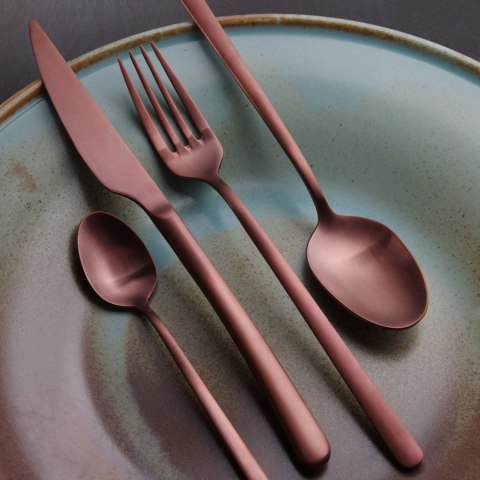 Nóż Stołowy Amarone Bronze 237 mm | FINE DINE 764916