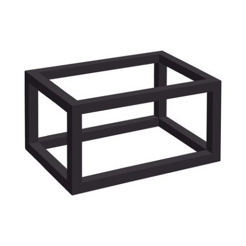 Podstawa Pod Tace GN1/2 Madeira Black | FINE DINE 504840