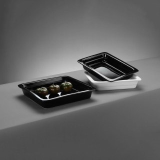 Pojemnik Porcelanowy GN 1/1 Czarny 525x320x(H)68mm | FINE DINE 783979