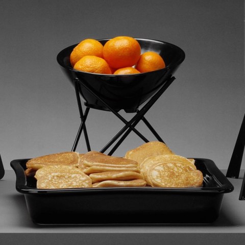 Pojemnik Porcelanowy GN 1/1 Czarny 525x320x(H)68mm | FINE DINE 783979