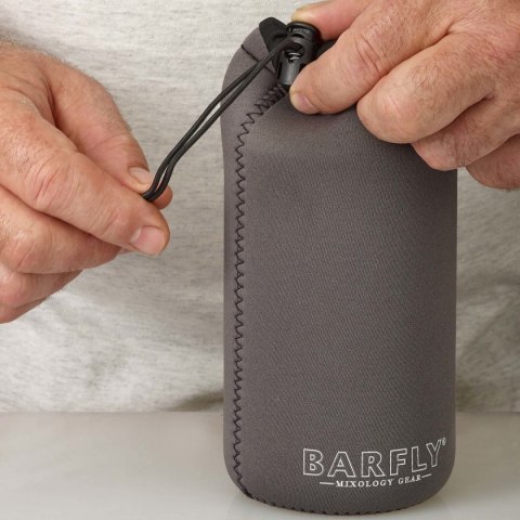 Pokrowiec Na Szklanice Barmańskie 500/ 550 ml Szary | BARFLY M37183