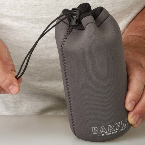 Pokrowiec Na Szklanice Barmańskie 500/ 550 ml Szary | BARFLY M37183