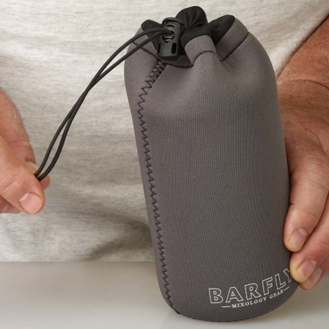 Pokrowiec Na Szklanice Barmańskie 500/ 550 ml Szary | BARFLY M37183