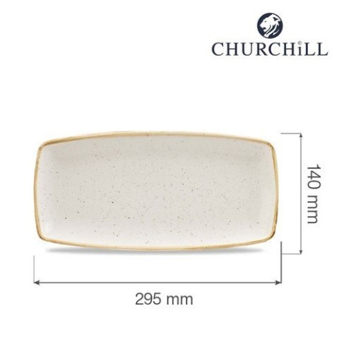 Półmisek Stonecast Barley White 295x140 mm Churchill