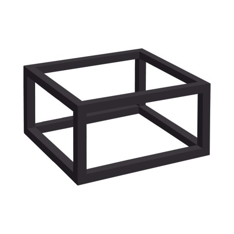 Postawa Pod Tace GN1/1 Madeira Black | FINE DINE 504833