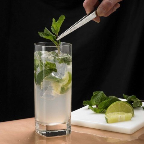 Precyzyjna Pęseta Barmańska Stal Nierdzewna 300 mm | BARFLY M35232