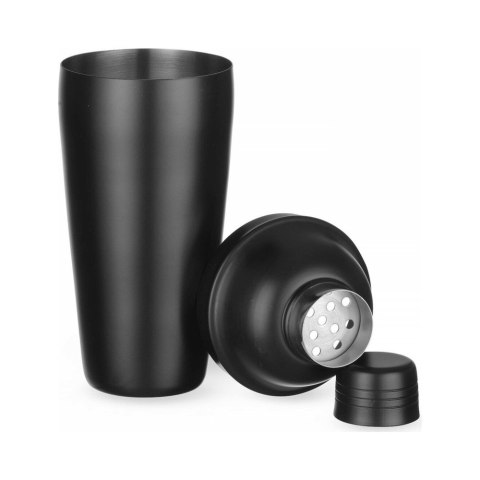 Shaker 3-Częściowy w Stylu Japońskim Cobbler Czarny Ø85x(H)240mm | BAR UP 596432