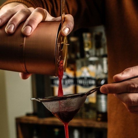 Shaker Boston 2-Częściowy Typu Tin&Tin Antyczna Miedź 700 ml + 500 ml | BARFLY M37009ACP