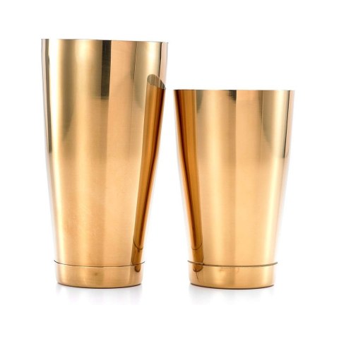 Shaker Boston 2-Częściowy Typu Tin&Tin Złoty 700 ml + 500 ml | BARFLY M37009GD