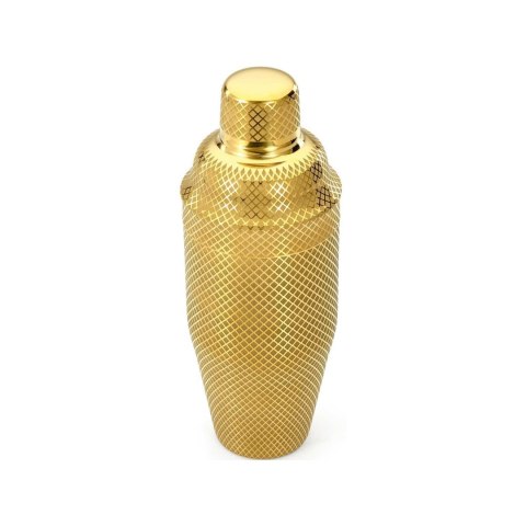 Shaker Barmański 3-Częściowy w Stylu Japońskim Diamond Lettice Złoty 700ml | BARFLY M37205GD
