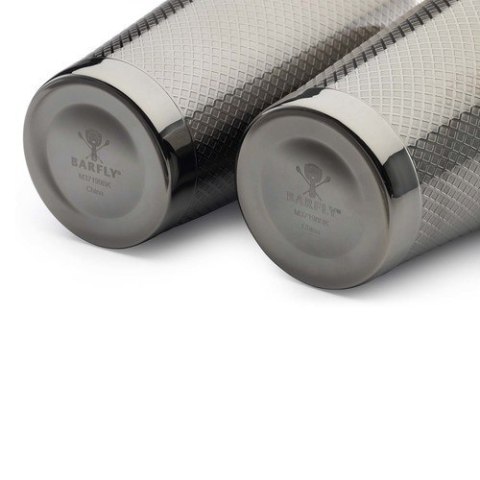 Shaker Tin Tin Diamond Lattice Czarny 830/530ml | BARFLY M37200BK