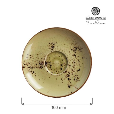 Spodek do Cappuccino Olive 160 mm | FINE DINE 778098