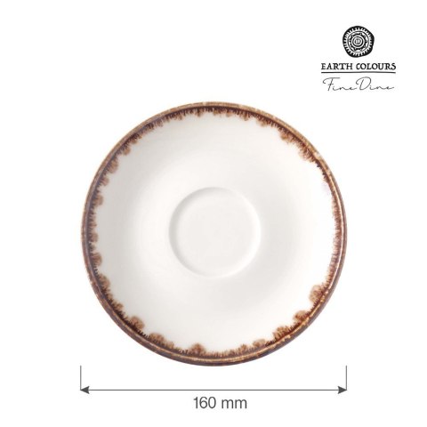 Spodek do Cappuccino Vanilla 160 mm | FINE DINE 781289