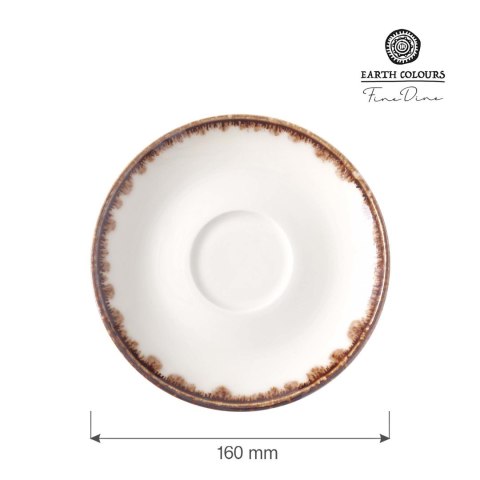 Spodek do Cappuccino Vanilla 160 mm | FINE DINE 781289