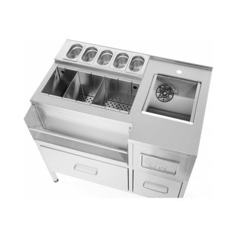 Stacja Barowa Aperitif Oxygen 1000x650x900 mm | BARMATIC 200049