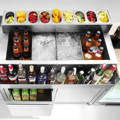 Stół Barowy Konstrukcyjny Oxygen 700x650x900 mm | BARMATIC 817360