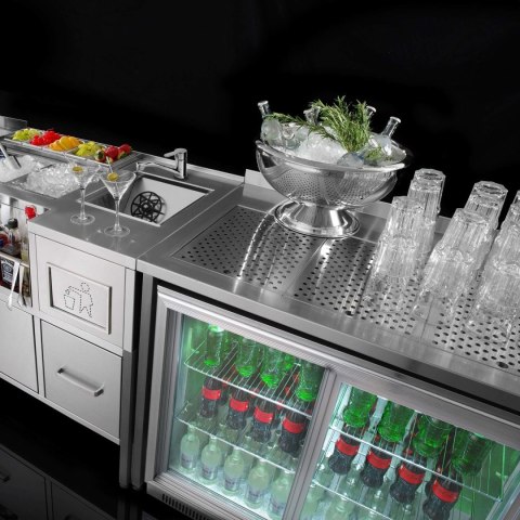 Stół Barowy Konstrukcyjny Oxygen 700x650x900 mm | BARMATIC 817360