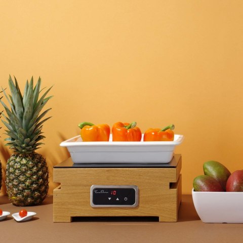 Taca szklana Skiatos 350x350mm | FINE DINE 428078