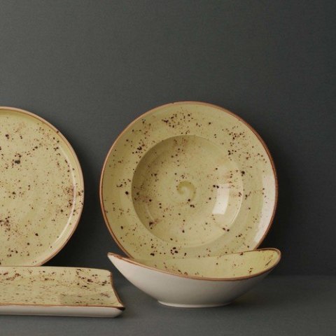 Talerz do pasty Olive 270 mm 400 ml | FINE DINE 778043