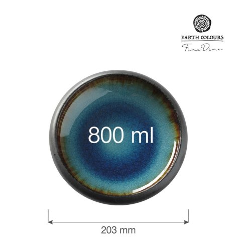 Talerz głęboki Lazur 203 mm | FINE DINE 772904