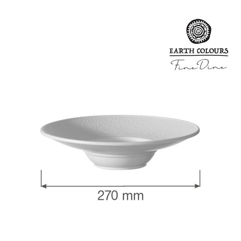 Talerz głęboki z szerokim rantem Fizz 270mm | FINE DINE 788608