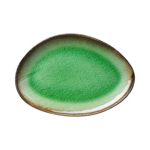 Talerz o organicznym kształcie Beryl 270x190mm | FINE DINE 769805