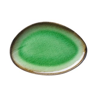 Talerz o organicznym kształcie Beryl 270x190mm | FINE DINE 769805