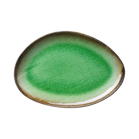 Talerz o organicznym kształcie Beryl 270x190mm | FINE DINE 769805