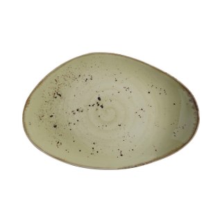 Talerz o organicznym kształcie Olive 350x210 mm | FINE DINE 778036