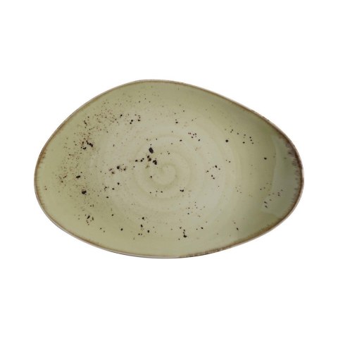 Talerz o organicznym kształcie Olive 350x210 mm | FINE DINE 778036
