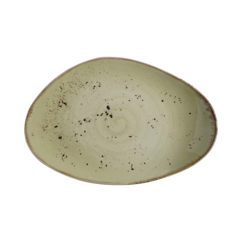 Talerz o organicznym kształcie Olive 350x210 mm | FINE DINE 778036
